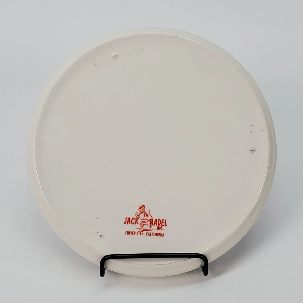 Vintage Motorola Digital and Linear Circuits Ceramic Ashtray Jack Nadel 7 Inch